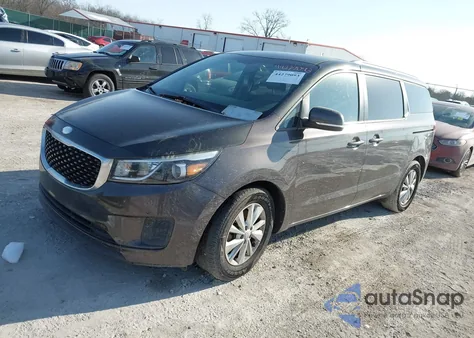 2017 Kia Sedona Lx z USA, uszkodzony, nr VIN KNDMB5C17H6320180